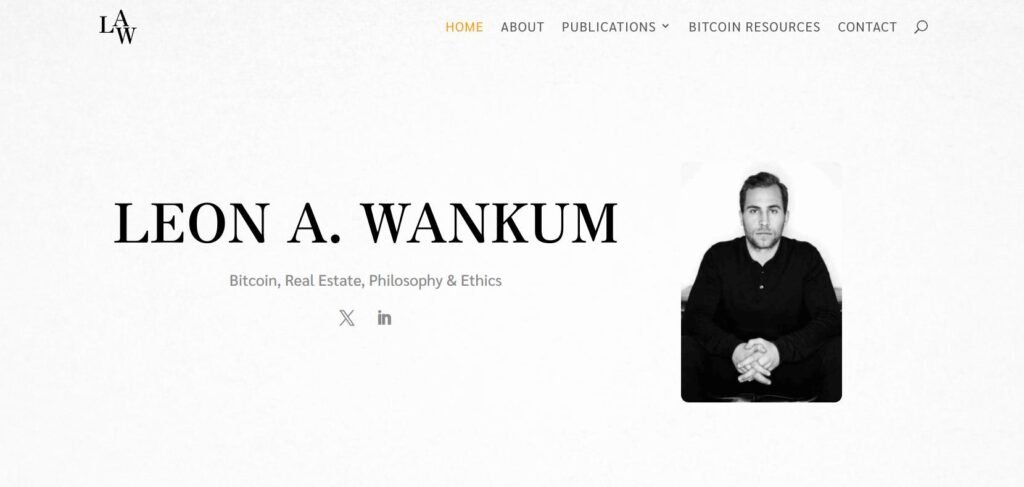 Leon Wankum Website